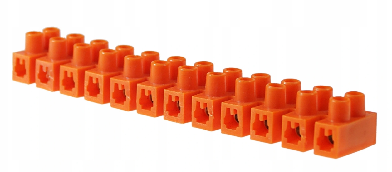 LISTWA ZACISKOWA ZŁĄCZKA KOSTKA 12-TOROWA 10MM2