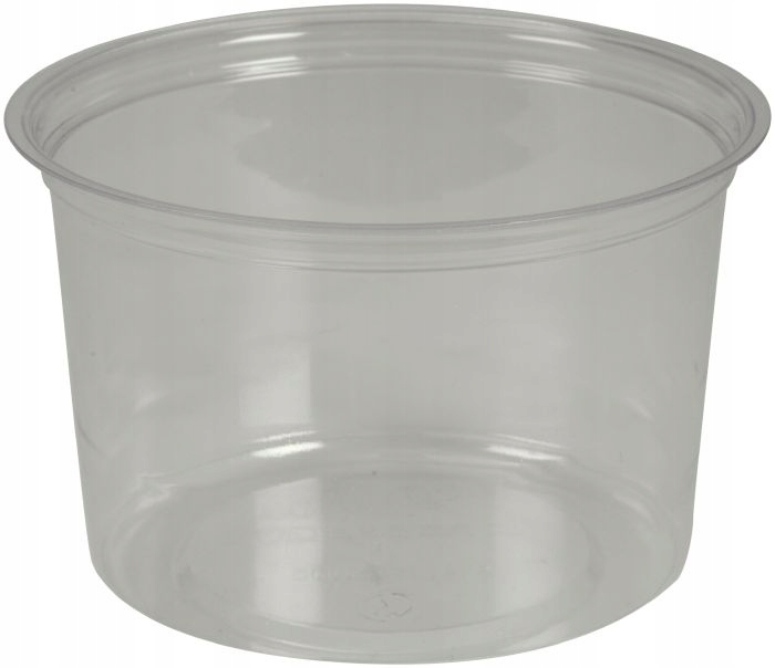 Pojemnik na zupę PLA 470ml transparentny 25 szt.
