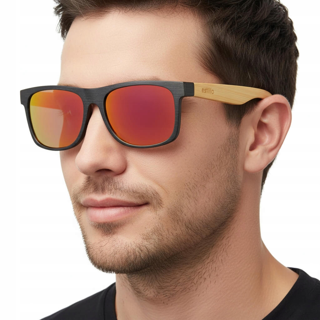 Dřevěné polarizační sluneční brýle značky Estillo Bonus