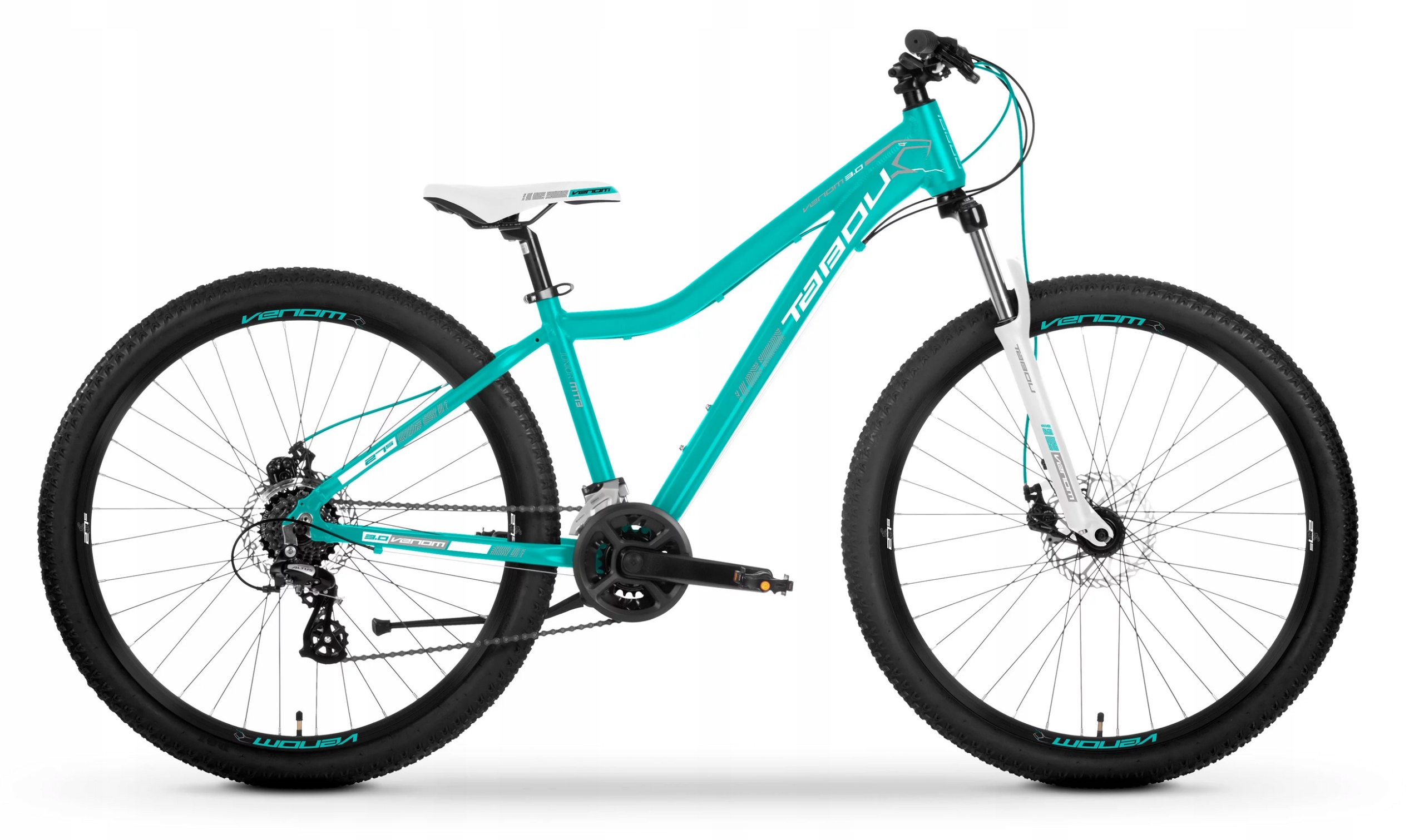 Rower Mtb Tabou Venom 3.0 rama 17 cali koło 27,5 " turkusowy 2024