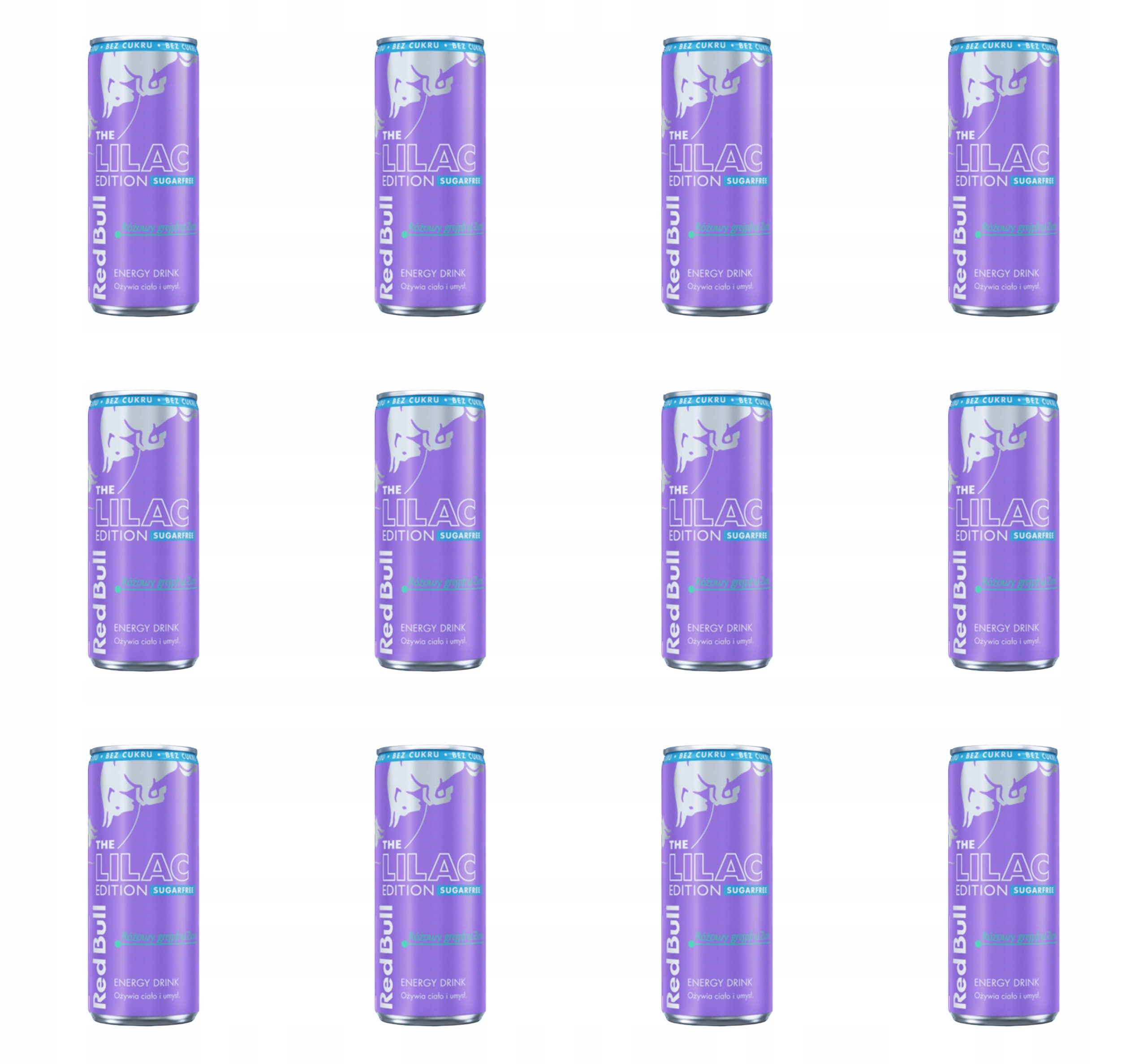 Red Bull The Lilac Edition Sugarfree X12