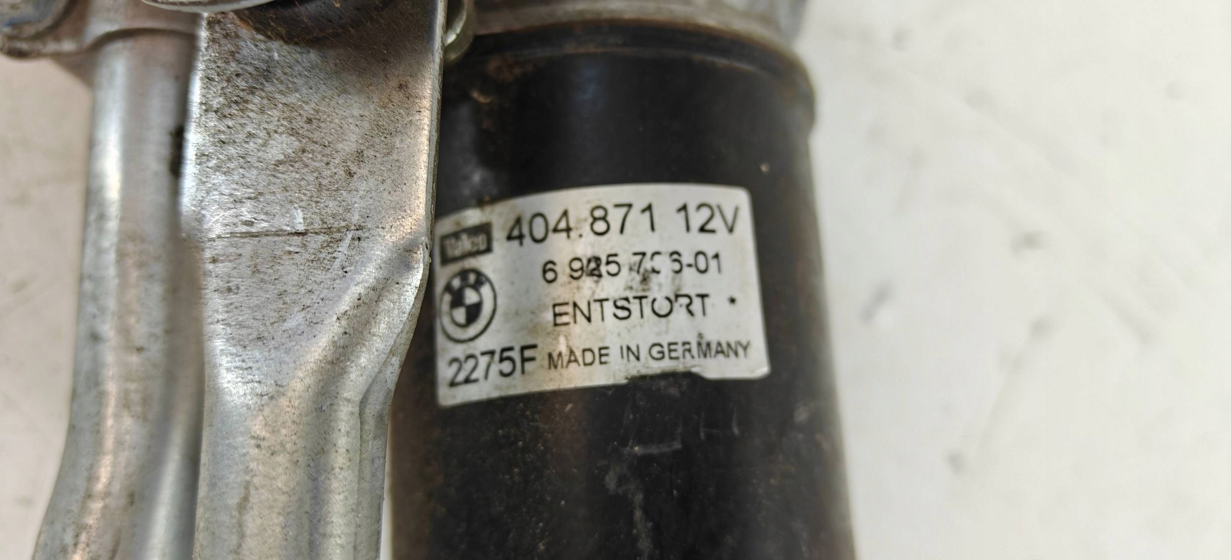 BMW 1 E81 E87 Mécanisme et Micro moteur Essuie glaces Vitres przedniej czolowej