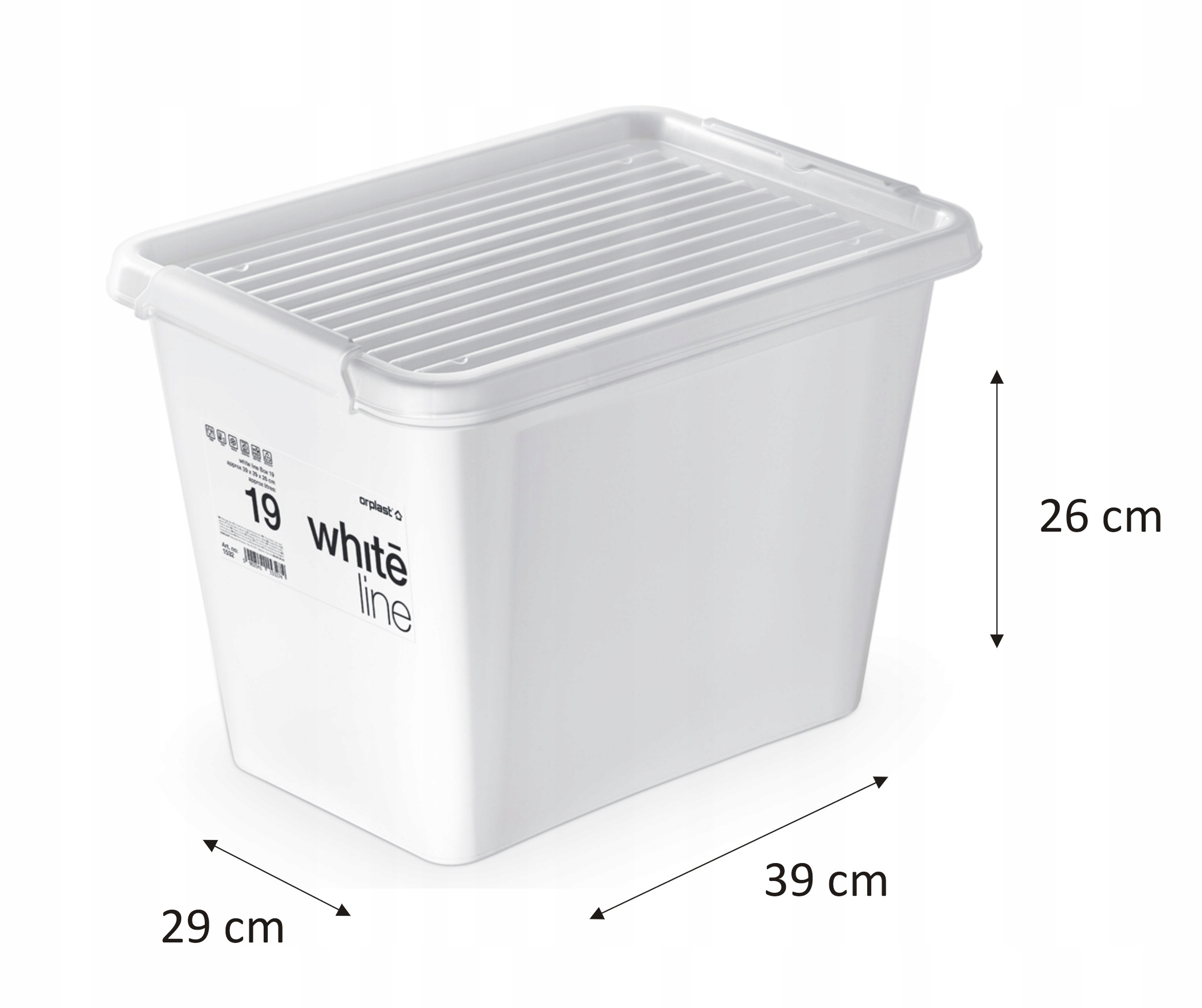 POJEMNIK PUDEŁKO ORGANIZER 19 l whiteline Marka MOXOM