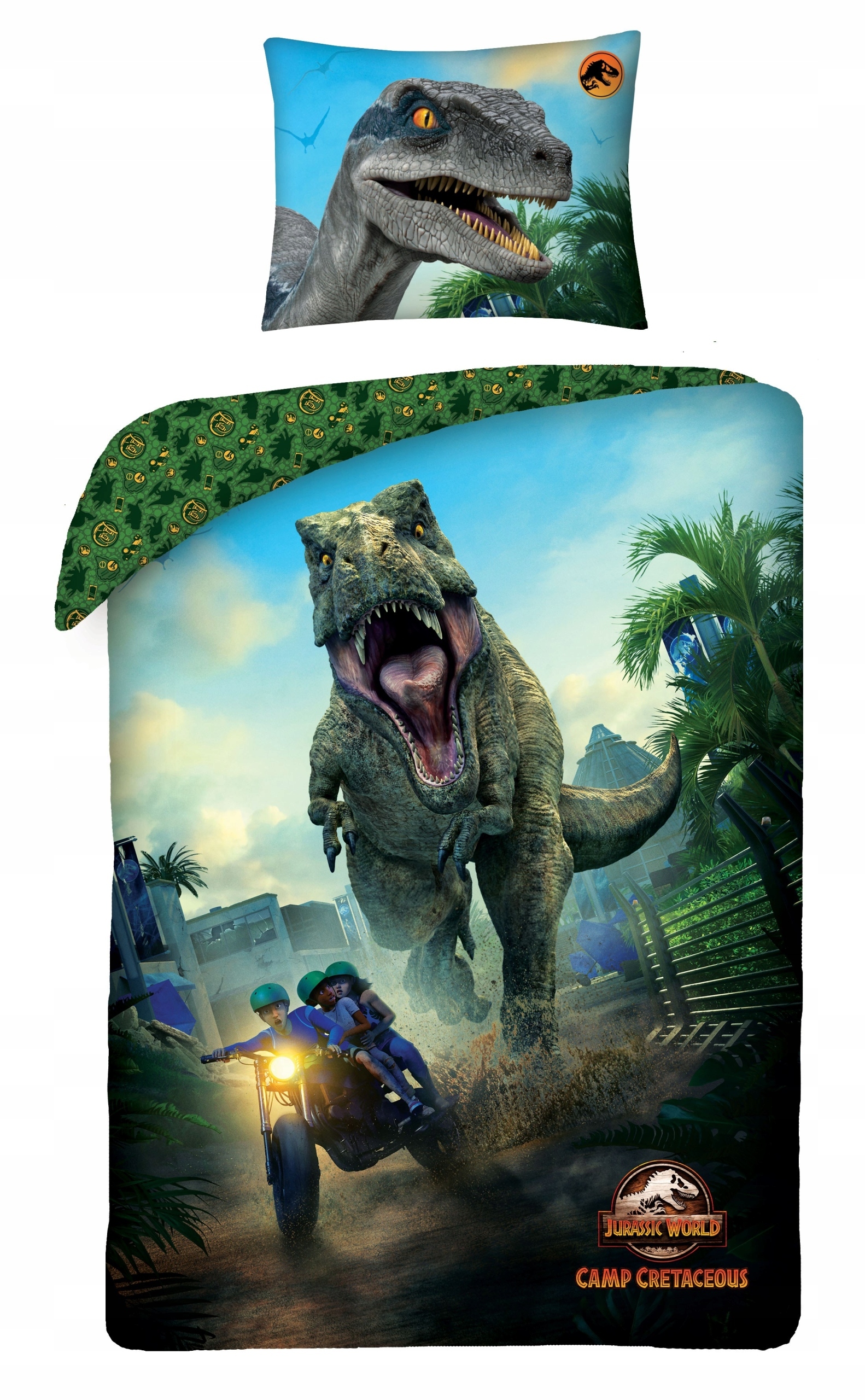 

Pościel Jurassic World 140x200 Obóz Kredowy