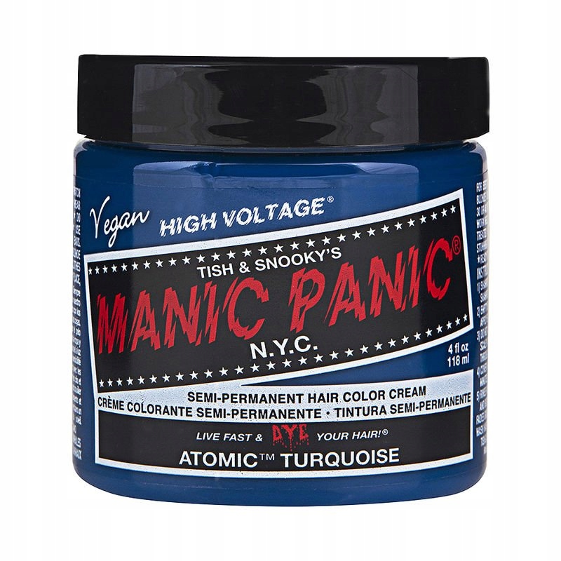 Barva na vlasy Manic Panic Tyrkysová Atomic Turquoise 118 ml