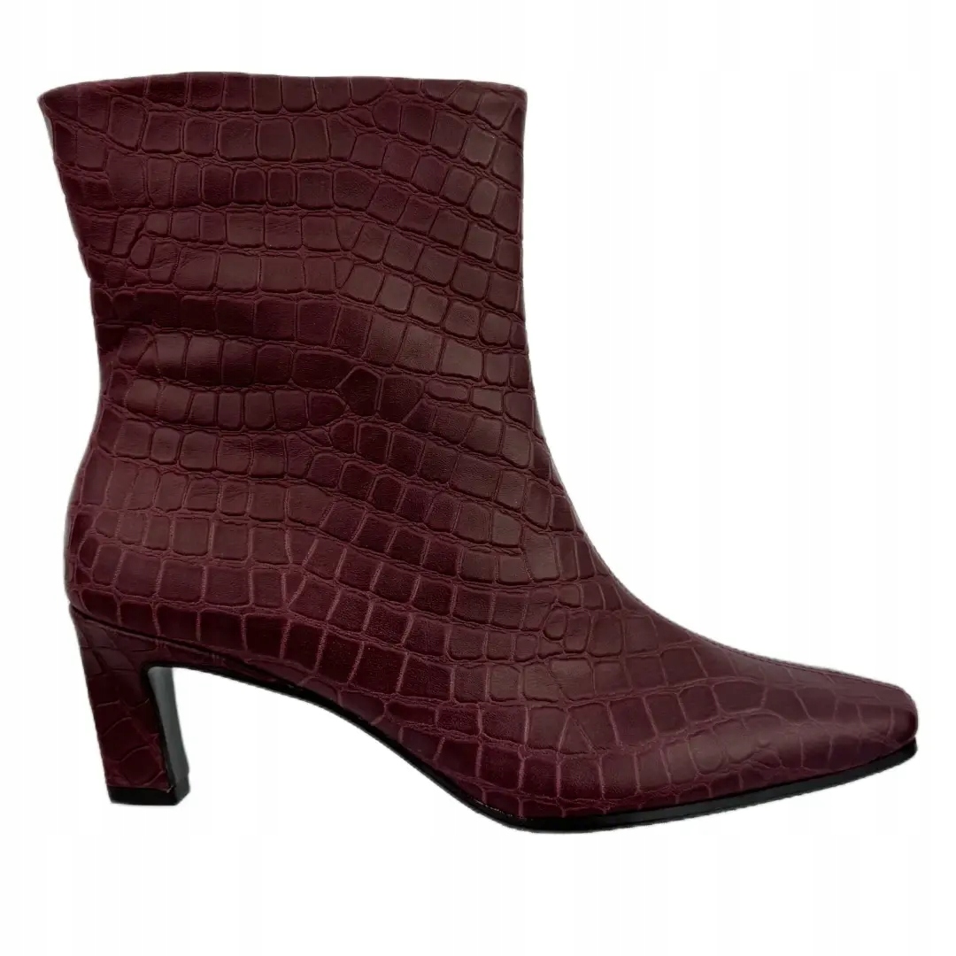 Dámské kotníkové boty Boccato 8022 F73 bordo 39, Bordó