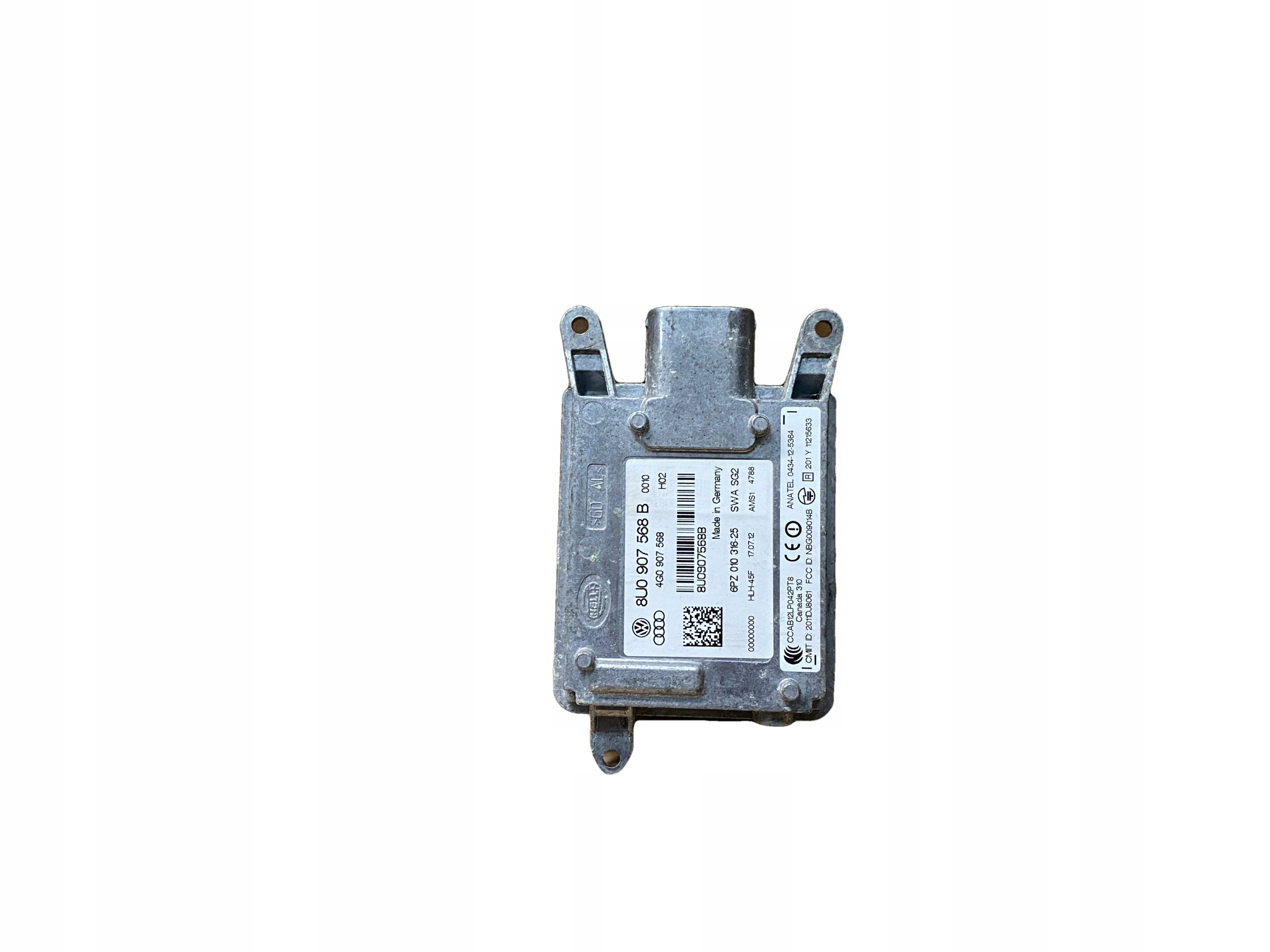 AUDI Q3 8U RADAR ASYSTENT changes supports left 8U0907568B