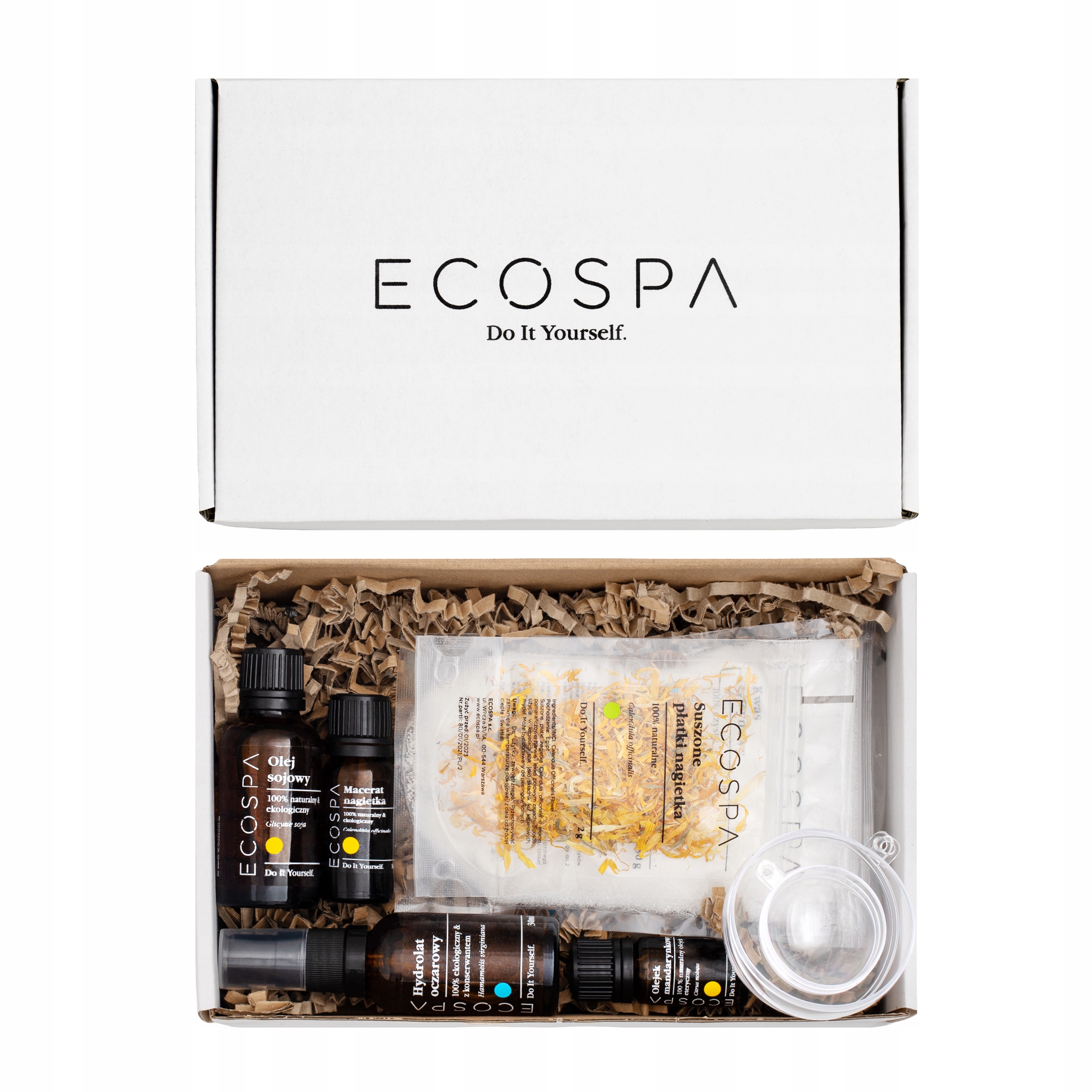 Kule Do Kąpieli Zestaw Do Robienia Diy Pomarańczowe Ecospa