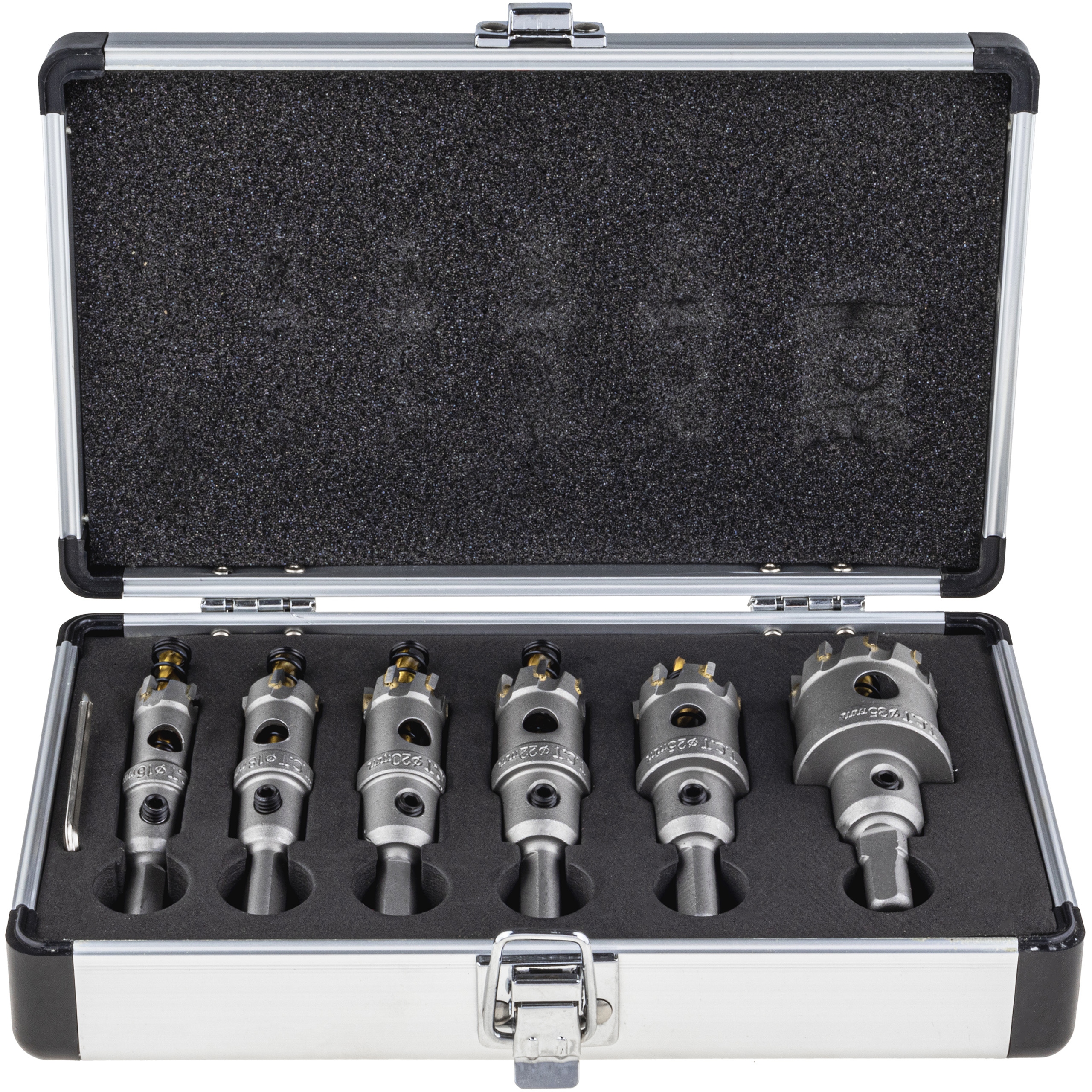 Otwornice Do Metalu Widiowe Tct Z Węglikiem Spiekanym Zestaw 16-35mm 6szt