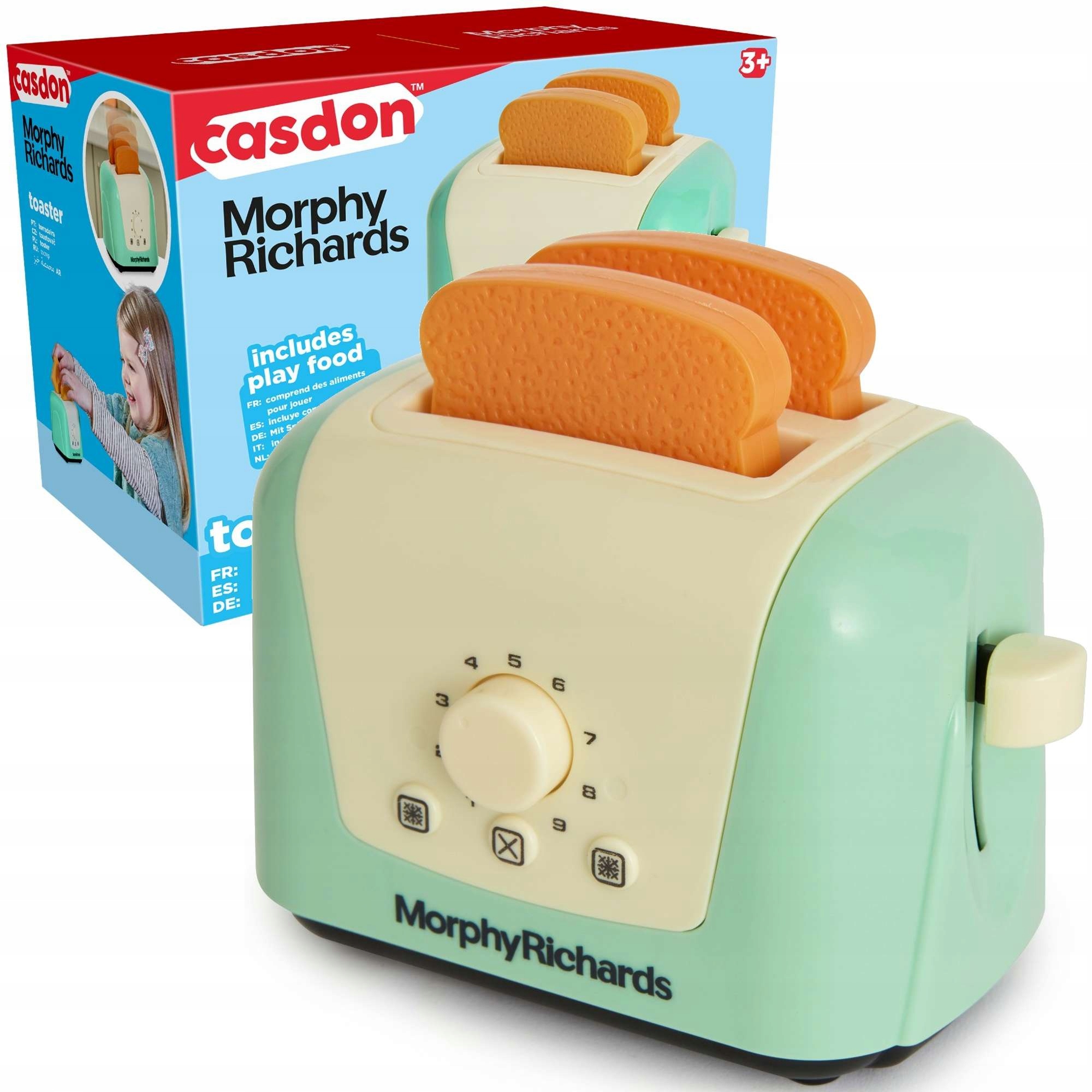 

Toster Zabawkowy Casdon Morphy Richards