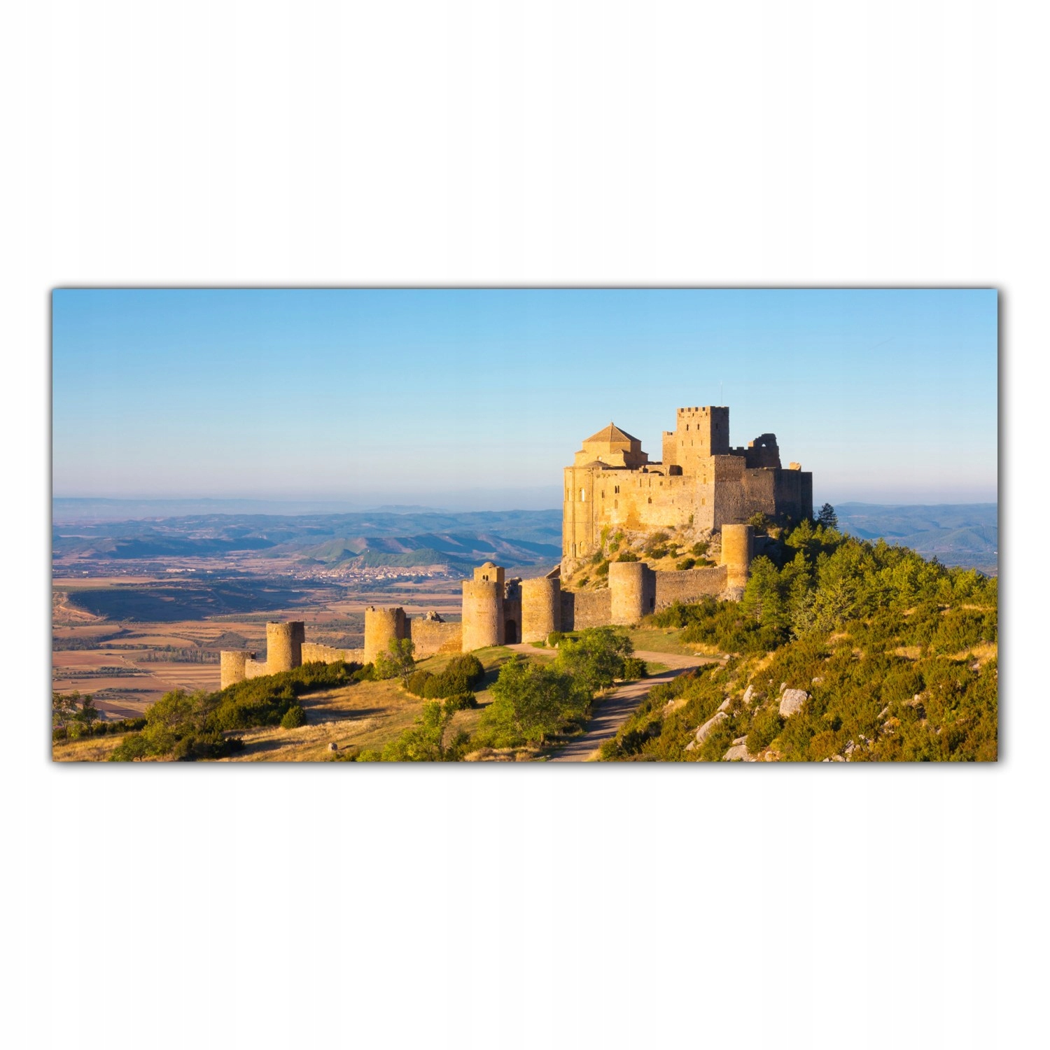 

Obraz Szklany Foto-obraz Zamek Hiszpania 120x60