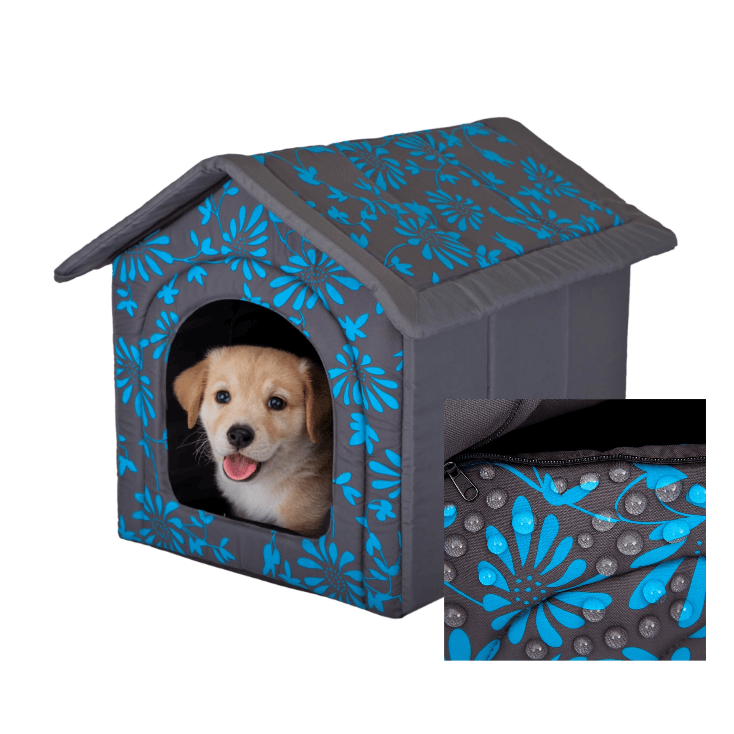 Bouda pro psa – Pelíšek, Měkká bouda, Domeček, Poslání, Doggy 44x38x45 cm