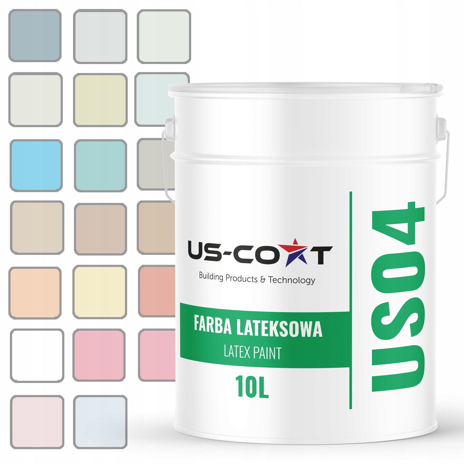 Latexová Farba Na Stenu, Farba 20 10 L, Hlboká Matná Na Steny Stropov, Výrobca