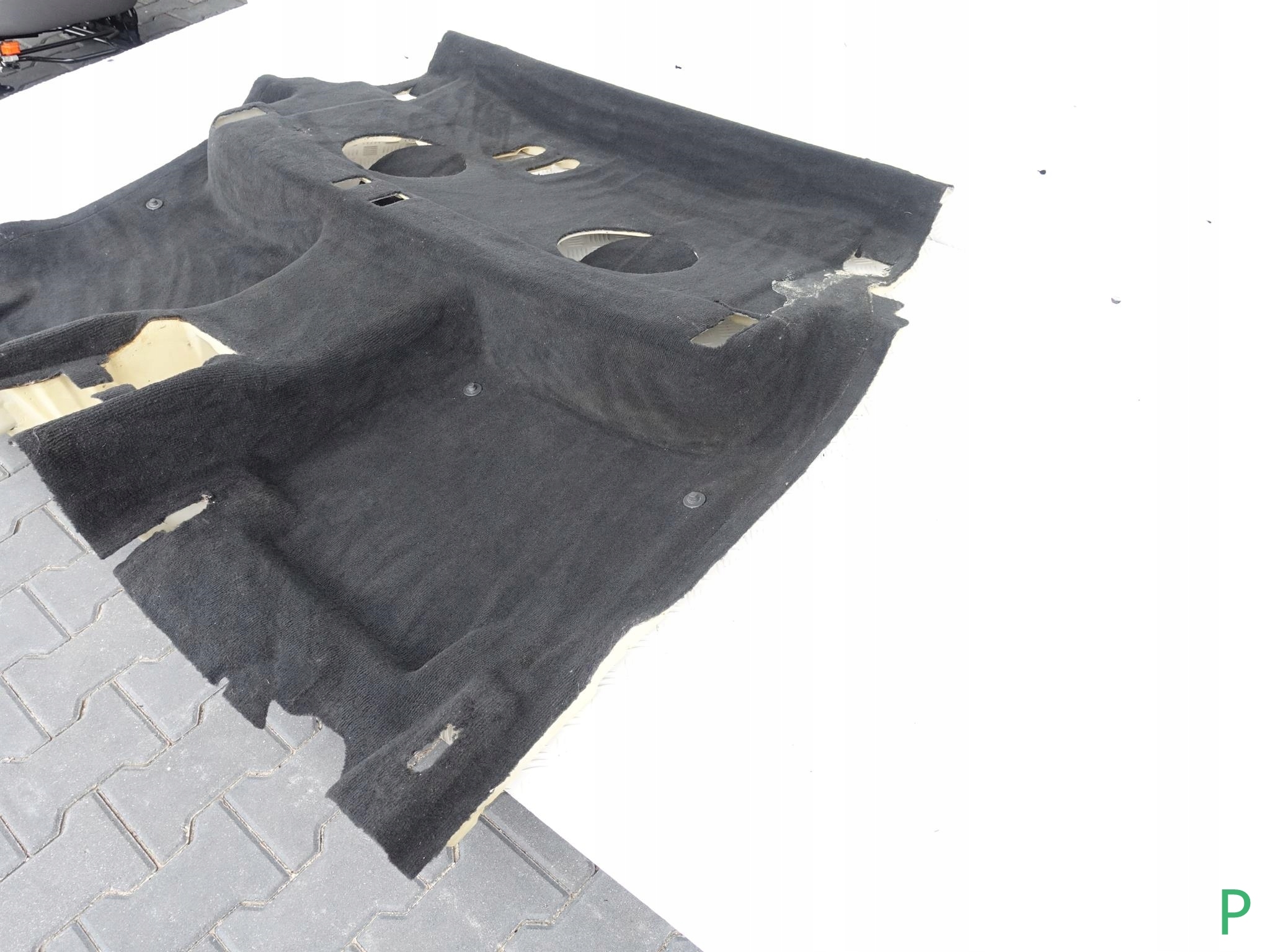 PORSCHE CAYENNE 7P5 10- floor mats