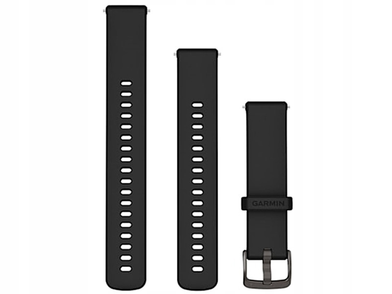 Pasek do Garmin Venu 010-13406-02 (18 mm) Czarny