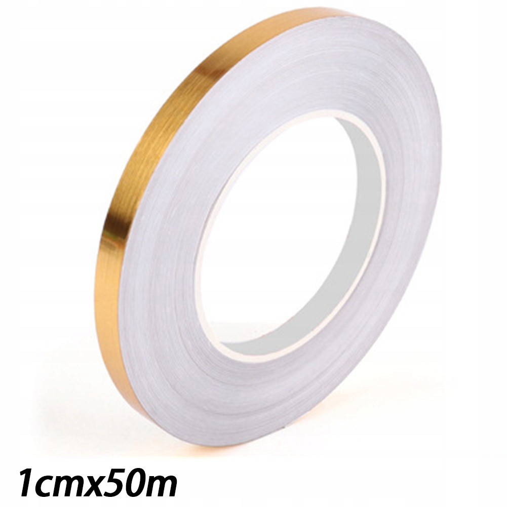 50m/1rolls Ceramic Tile Mildewproof Gap Tape Decor Gold Silver