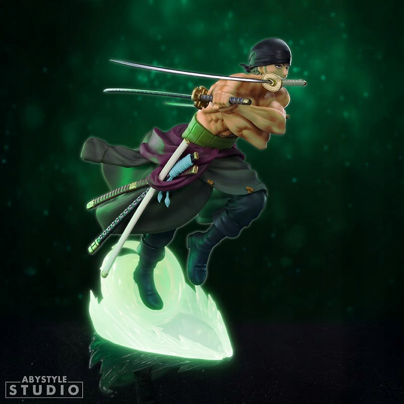 One Piece Zoro figurka Sfc svítící ve tmě anime manga 18 cm