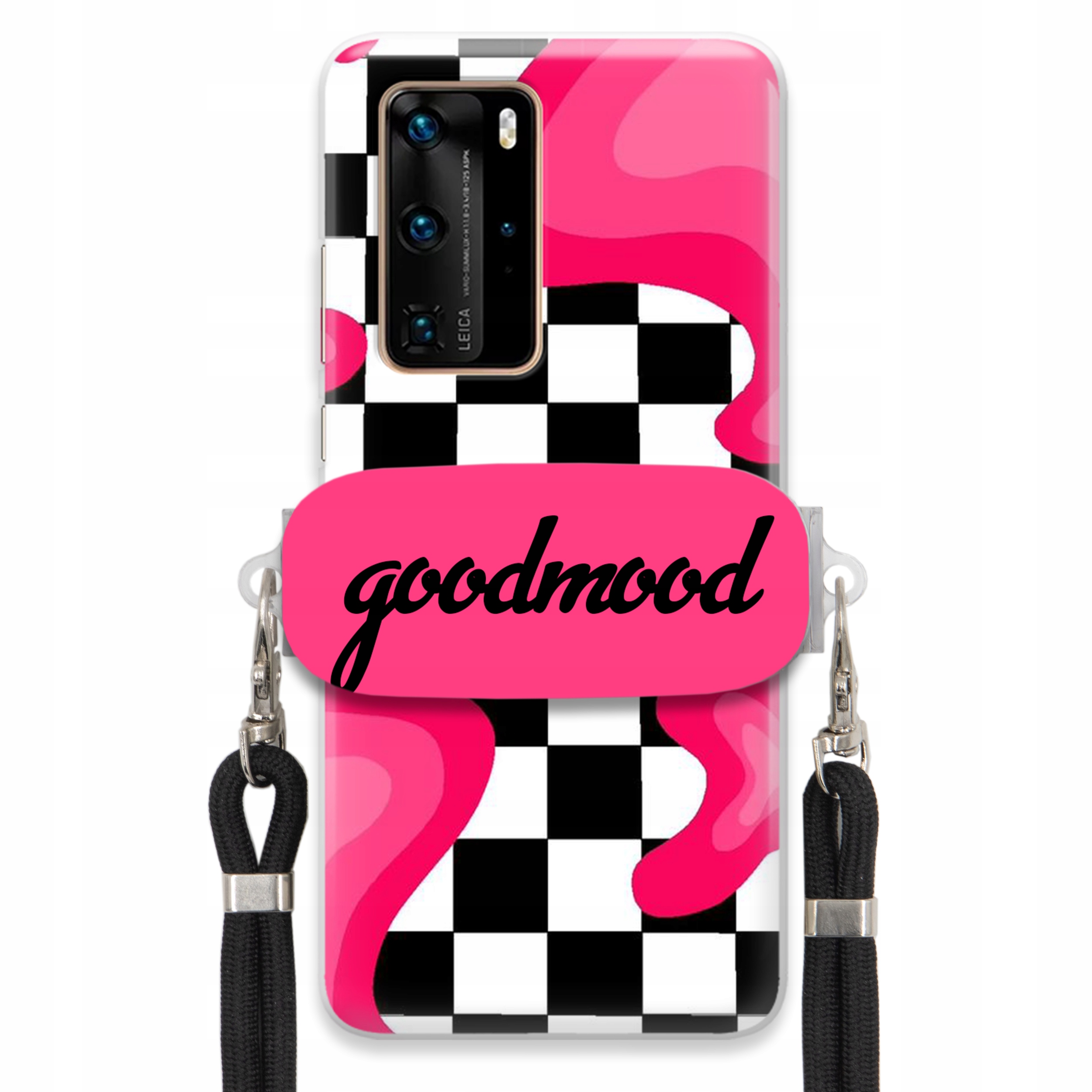 Pouzdro Pro Huawei P40 Pro Sada Pouzder Držák Vodítka Černá For Teen Splash