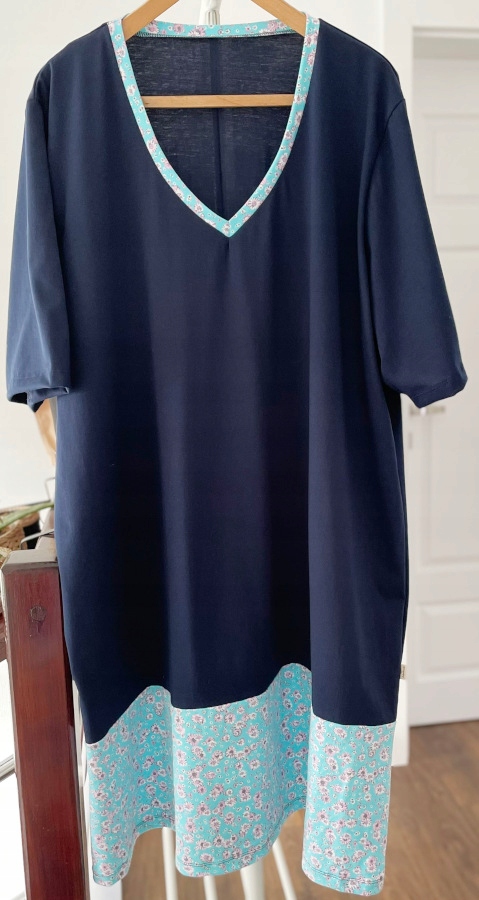 Košile Noční Polska maxi plus size 56/58 bavlna