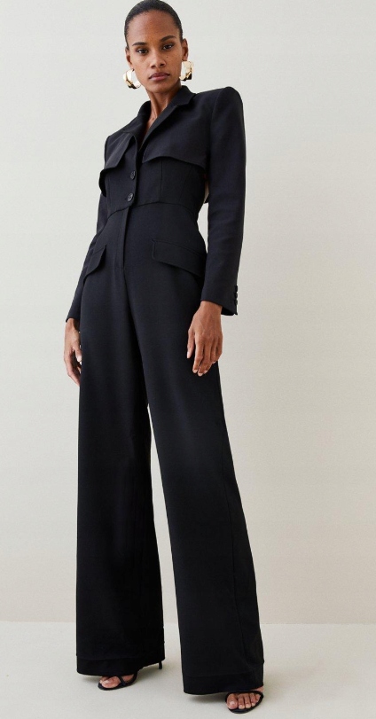 Karen Millen Dámské Bolerko Černé Krátké 38 L