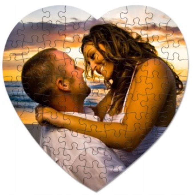 FOTO puzzle SERCE ze zdjęciem + TEKST 63 el A4 EAN (GTIN) 811176022518
