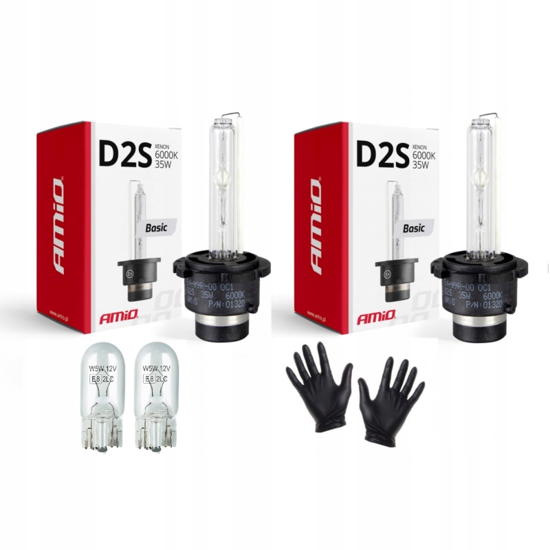 

Żarniki Xenon D2S 6000K Basic 35W 2SZT.