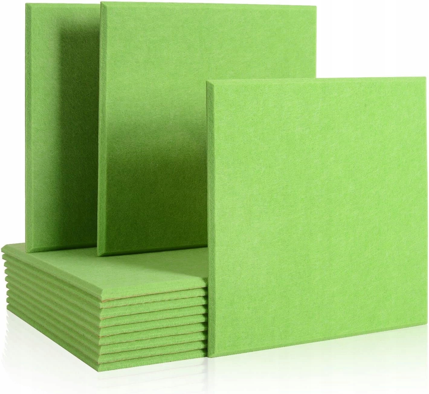 Panele Akustyczne Zielone 30X30X1 12X Wygłuszające Premium