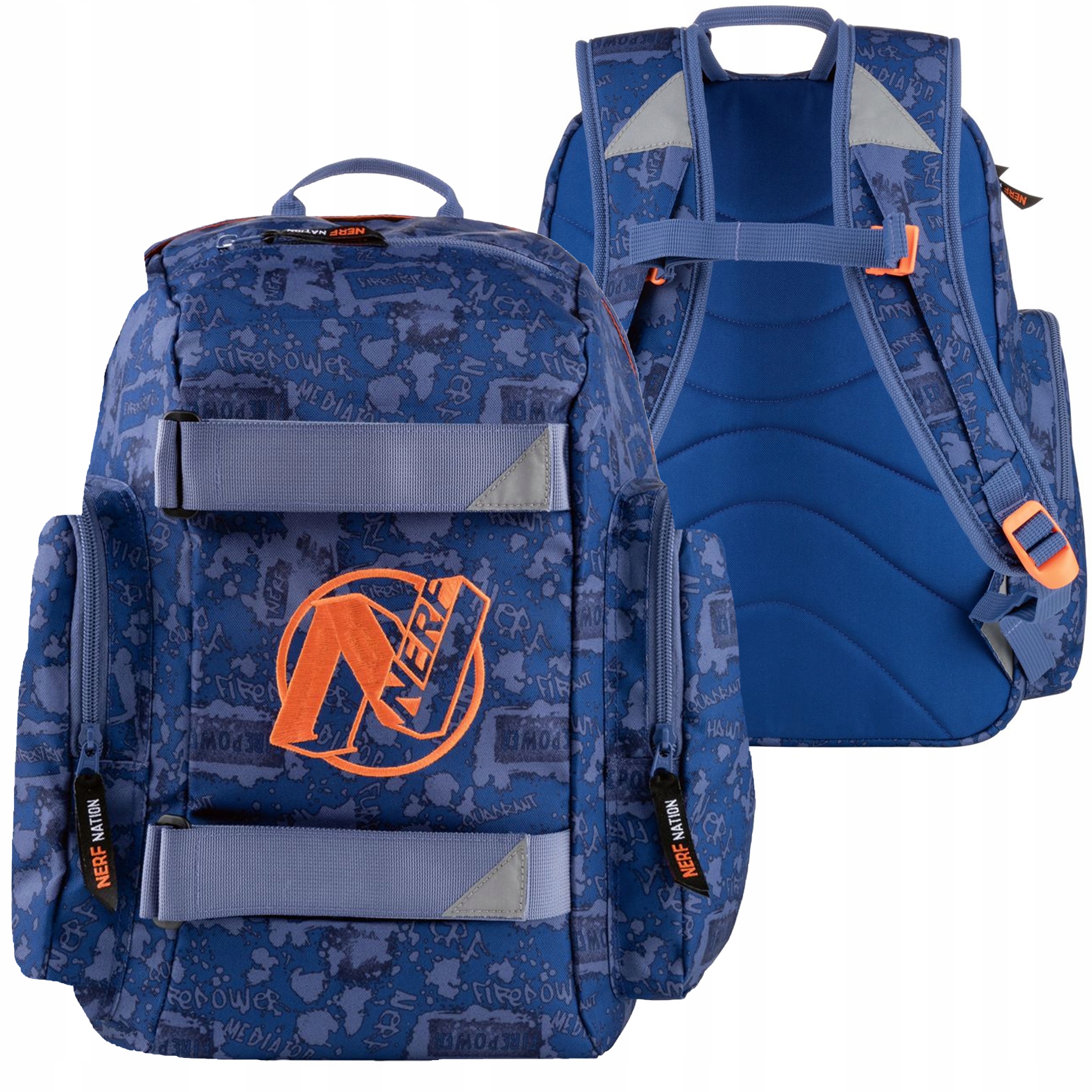 PLECAK TORNISTER SZKOLNY MŁODZIEŻOWY NERF JAK NIKE
