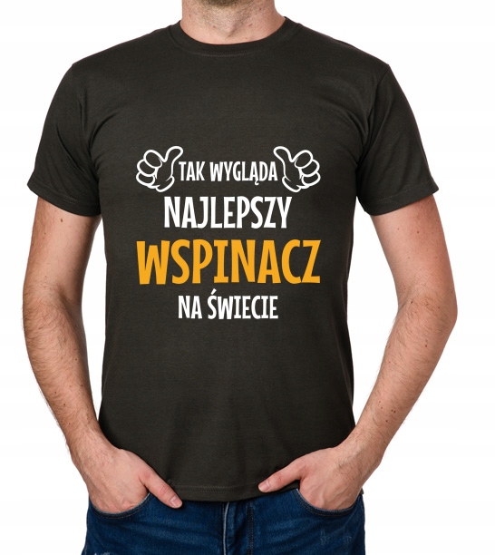 

koszulka Najlepszy Wspinacz prezent