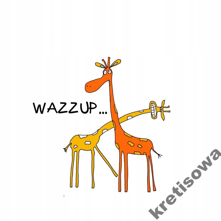 

XXL Damska Żyrafa Prezent Cool Wzory Hit z2a