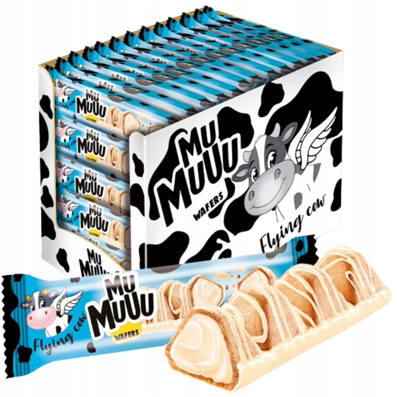 Levně Abk Mu Muuu Tyčinka s kokosovým krémem 22 g x 65 kusů