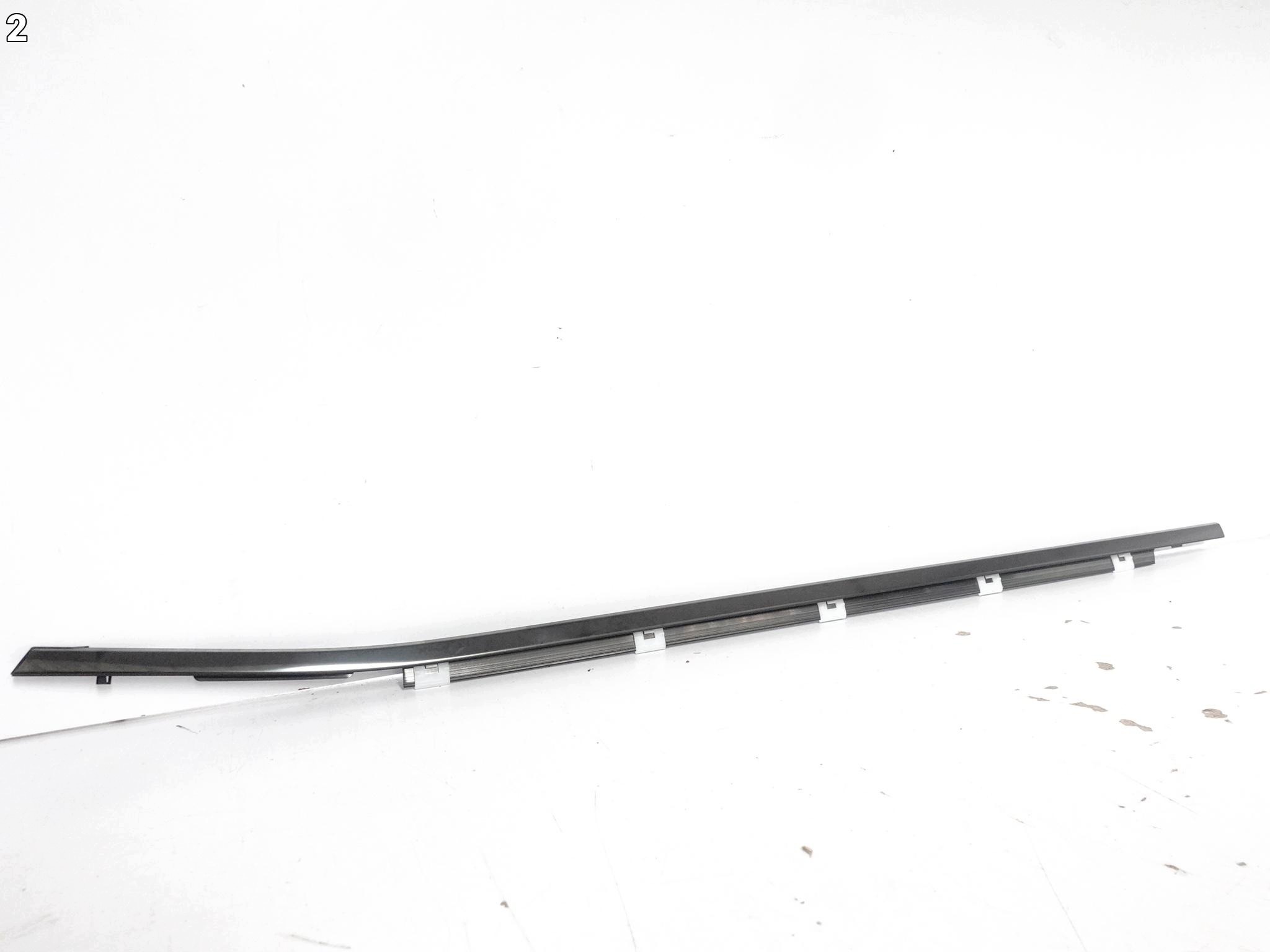 LEXUS NX II AZ20 21- moulding dust windows door front left BLACK ORG