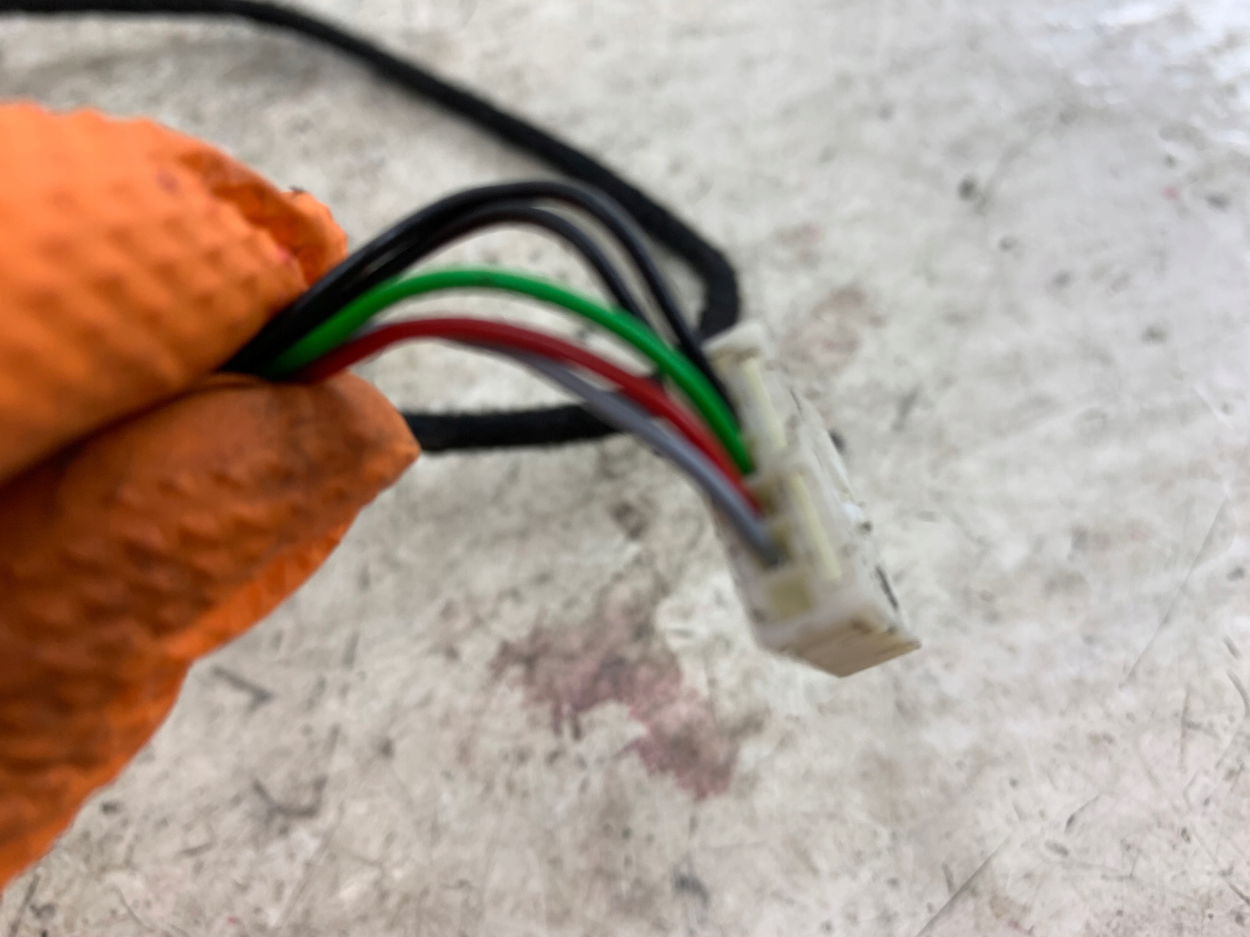 BMW E46 mirror left BLACK SAPPHIRE 5 PIN