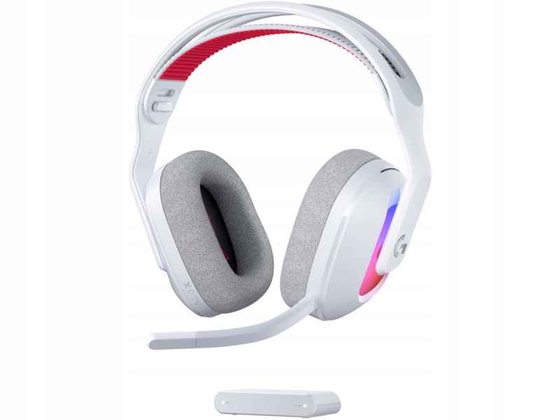 Slúchadlá Logitech A20 X Biela Bezdrôtová, Náušné