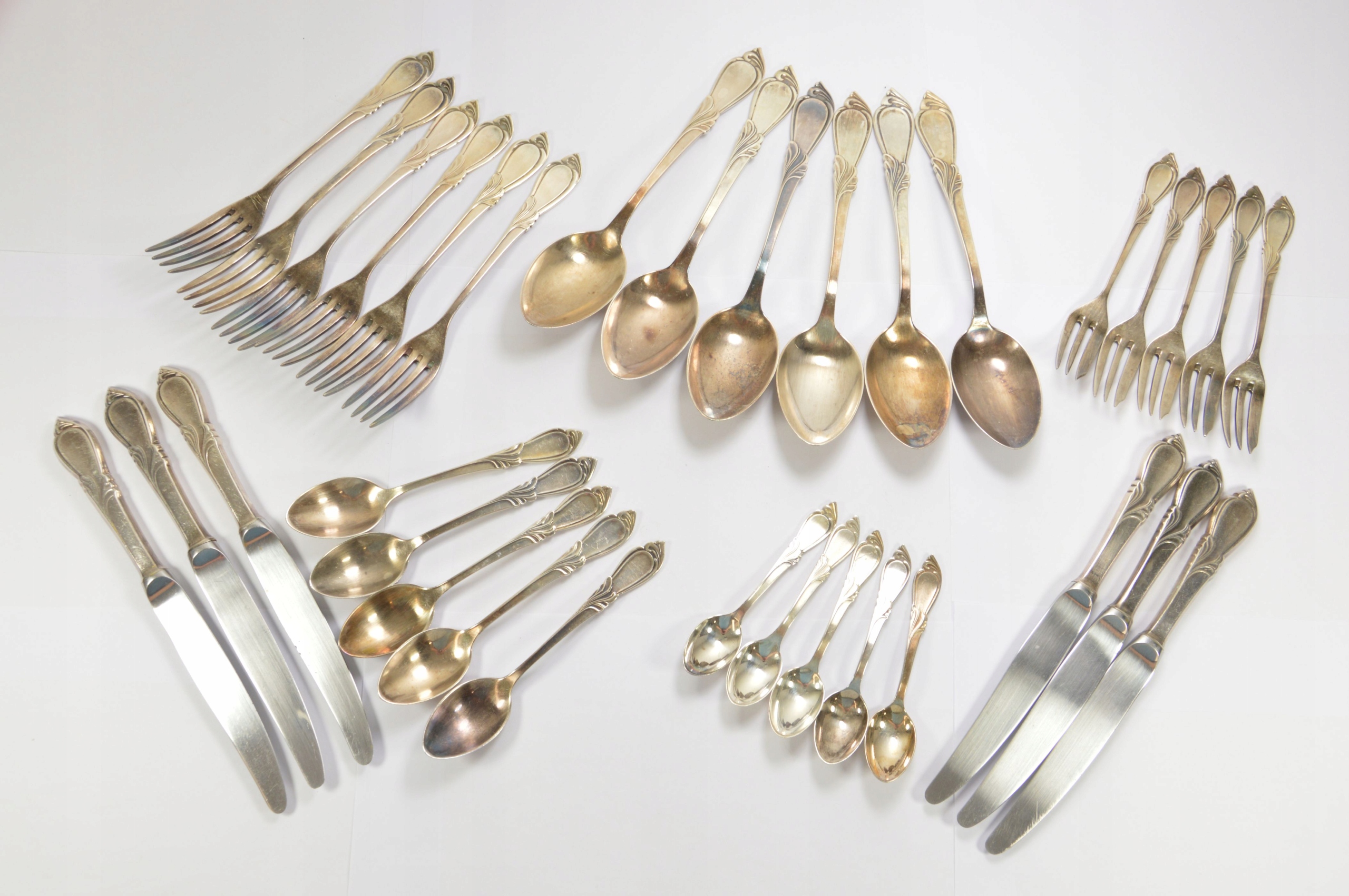 HEFRA RAPSODIA WIDELCE NOŻE ŁYŻKI ŁYŻECZKI ZESTAW 33 szt.