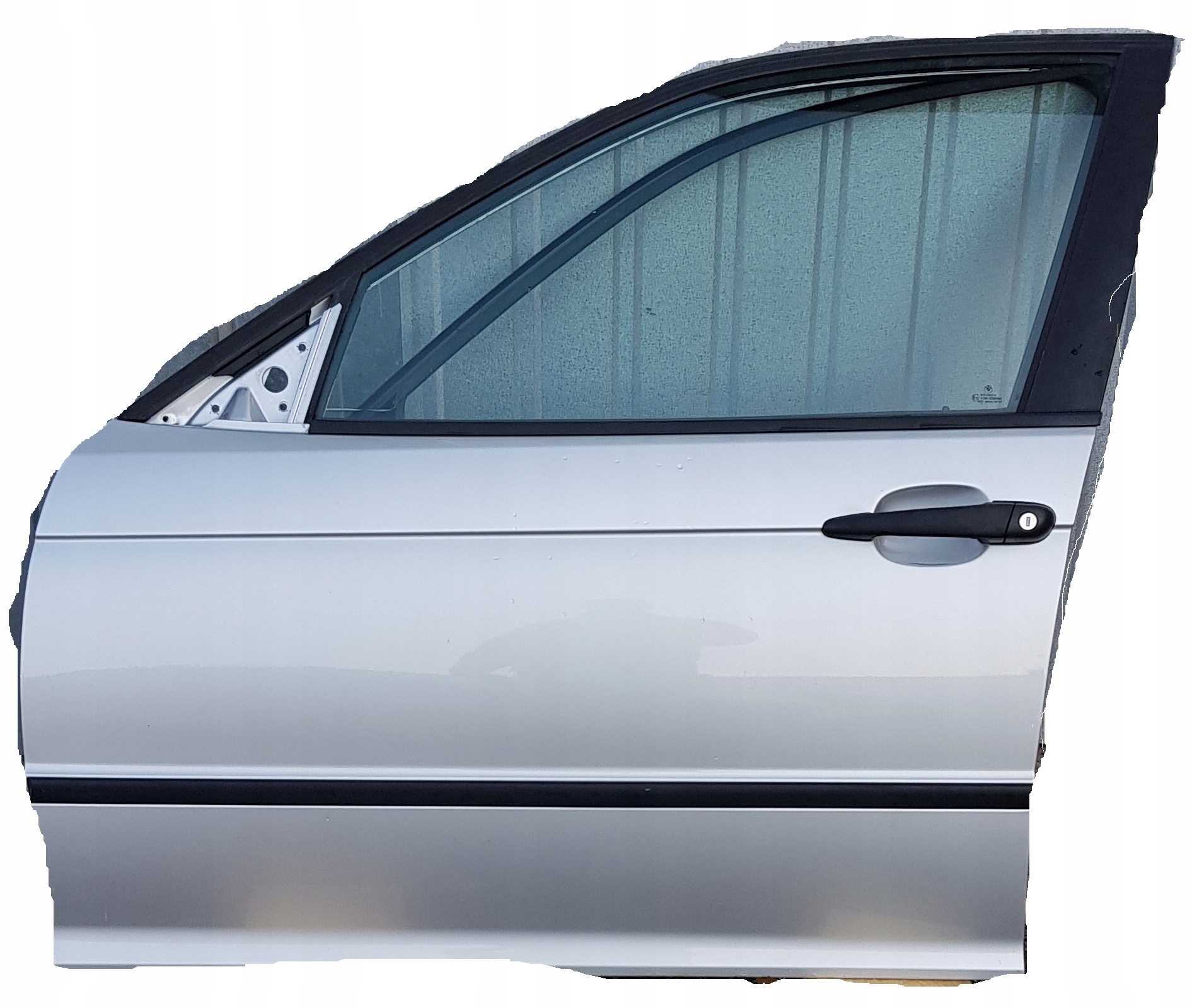 door BMW 3 E46 TITANSILBER left front complete