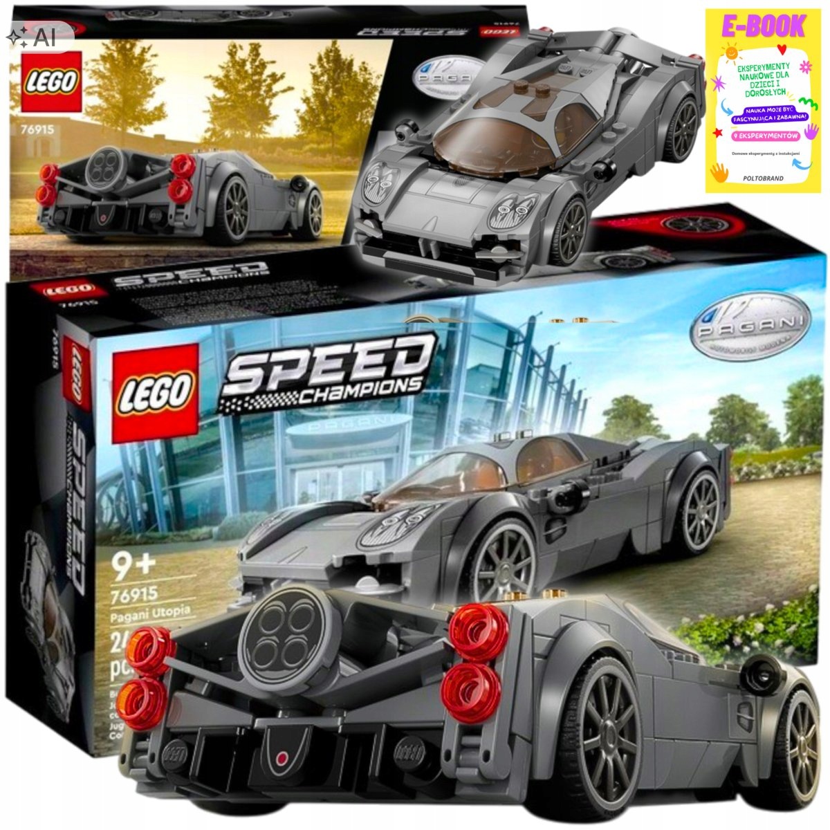 Lego Autko Speed Champions Samochód Auto Pagani Dla Niego Ebook
