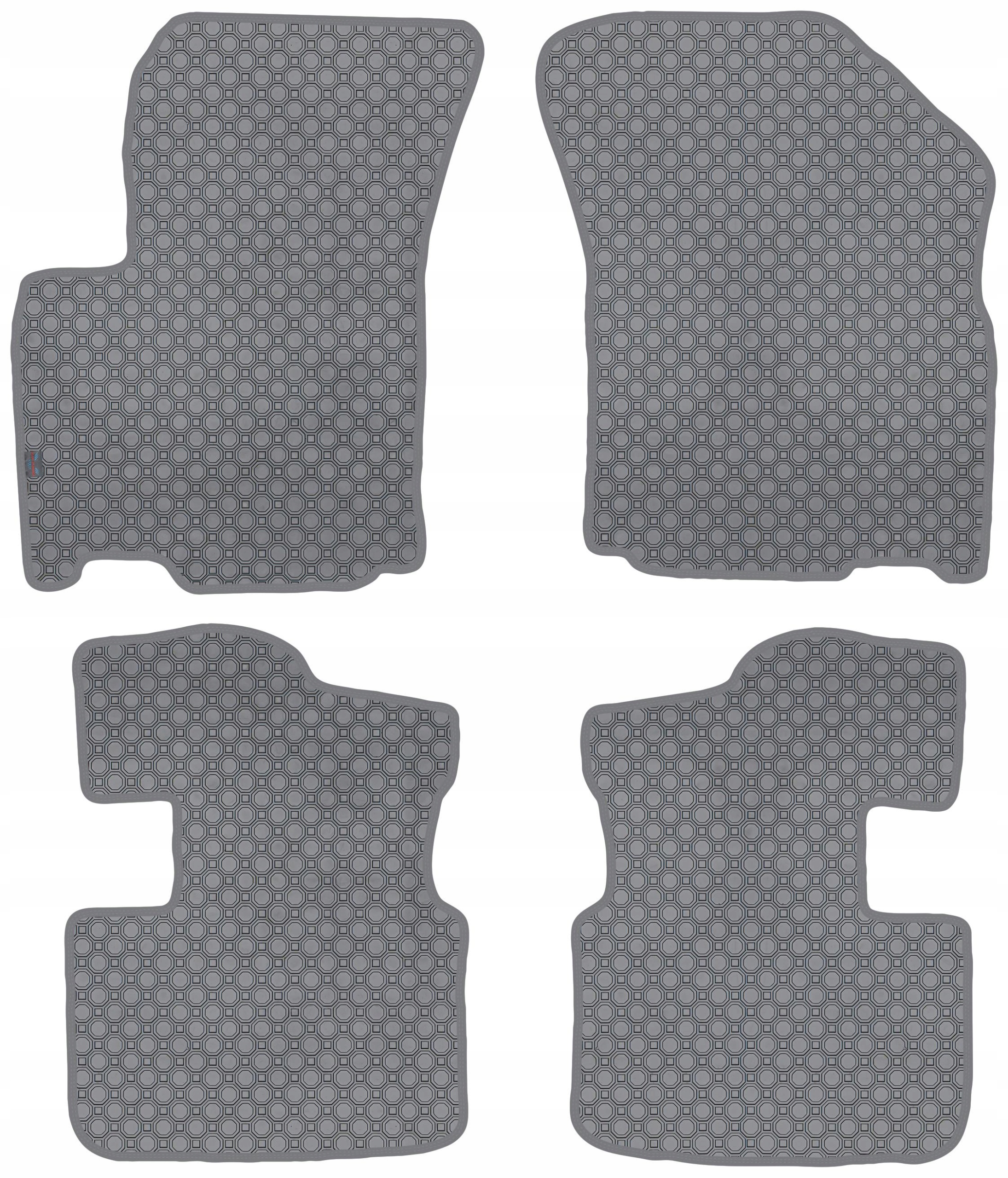 Fiat Sedici 2006-2014 Koberce guma Šedá