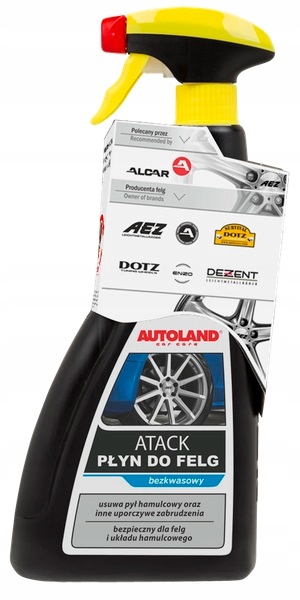 

Autoland Atack płyn do mycia felg Atom 700ML