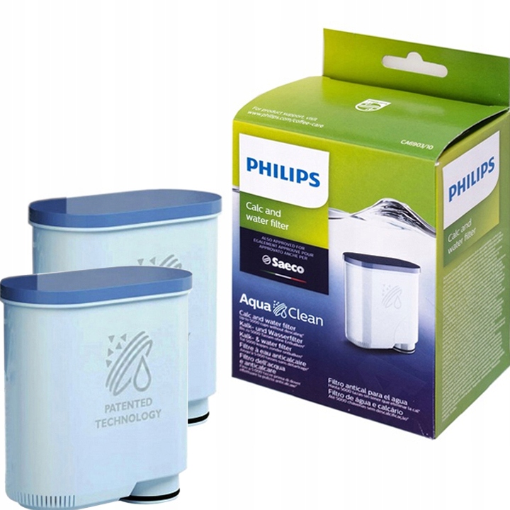 

Saeco Philips Filtr Wkład CA6903 Aqua Clean 2 Szt