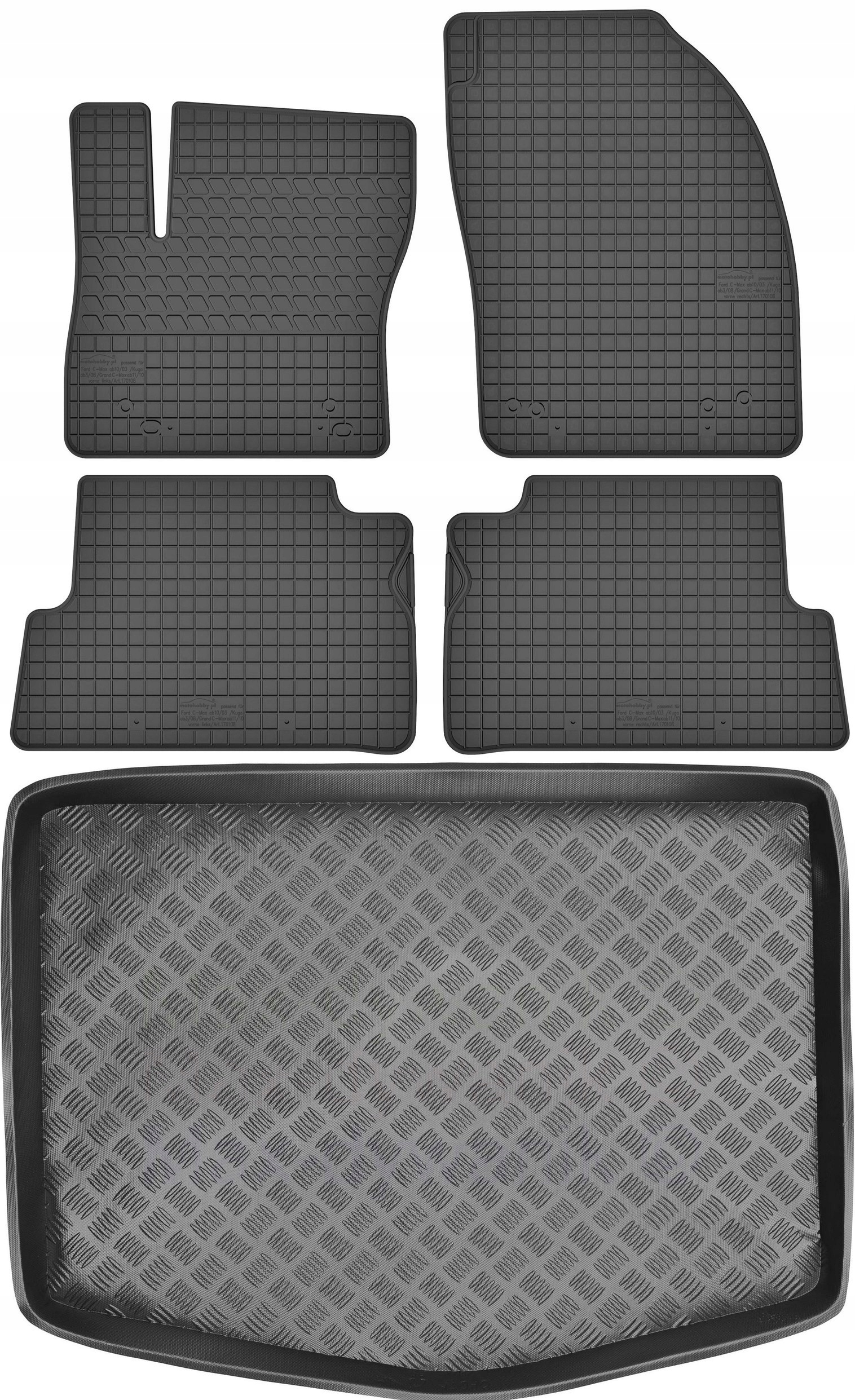 

Ford C-Max II Minivan 2010-2019 Dywaniki mata