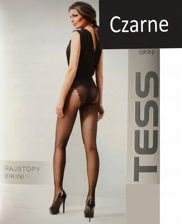 

Rajstopy włoskie 4 bikini 20 den czarne