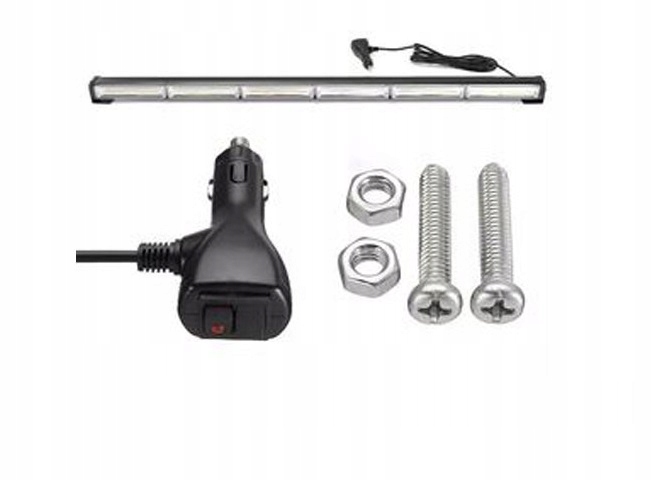 STROBOSKOP MINI BELKA JEDNOSTRONNA POMARAŃCZ 6COB Źródło światła LED