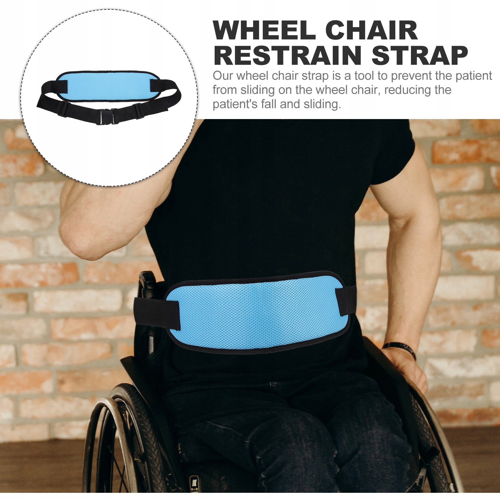 Pasy do wózków inwalidzkich Pasy bezpieczeństwa dla osób starszych Producent inny