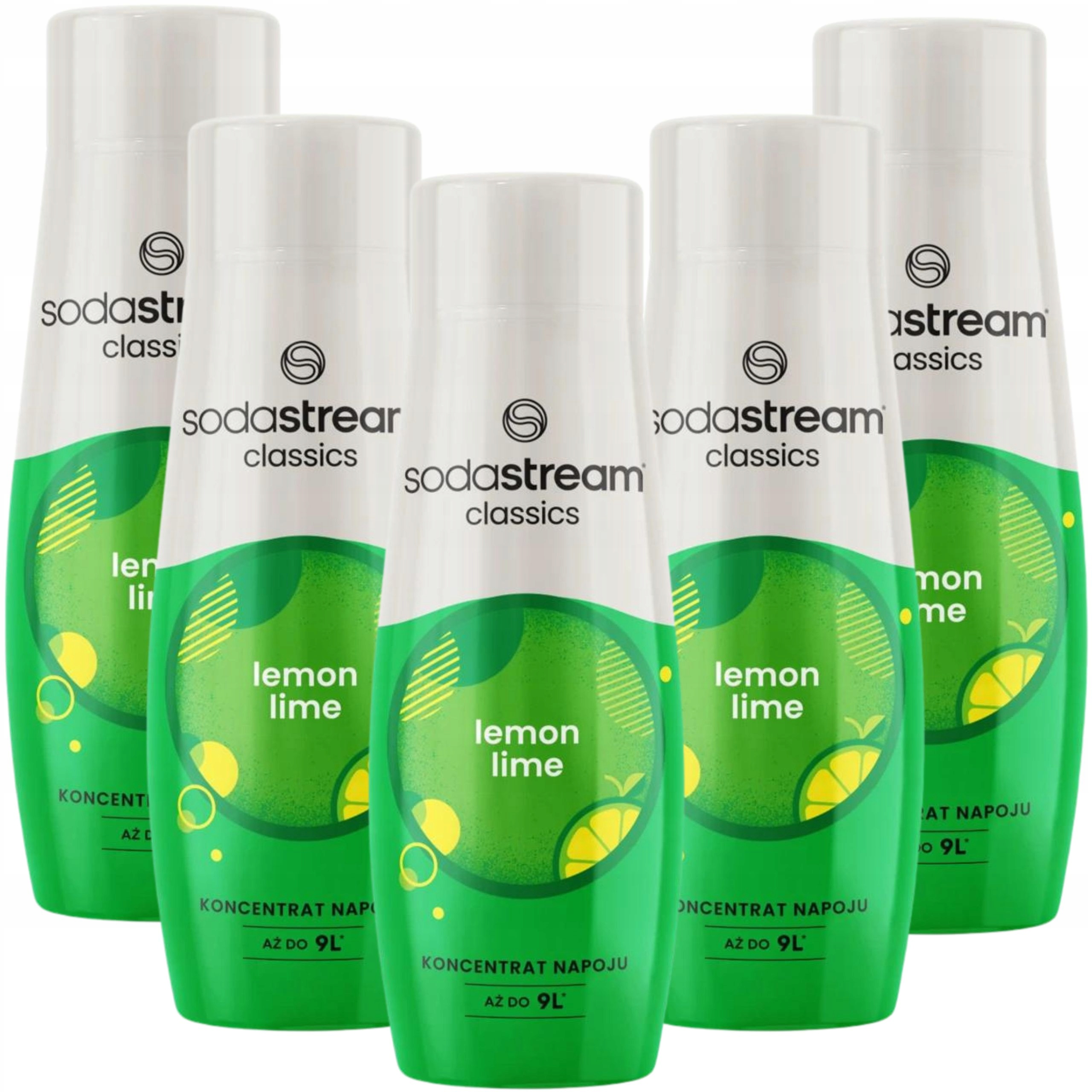 Syrop koncentrat SodaStream Cytryna limonka 5 szt.