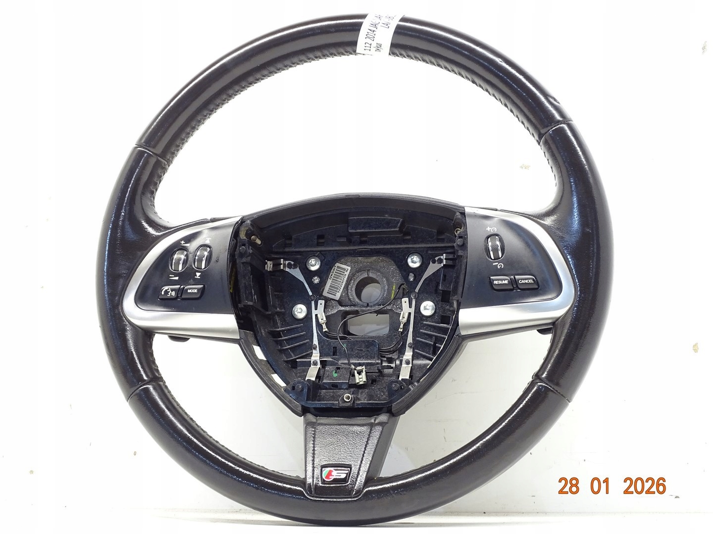 steering wheel, leather MULTIFUNKCJA with shifting Jaguar XF X250