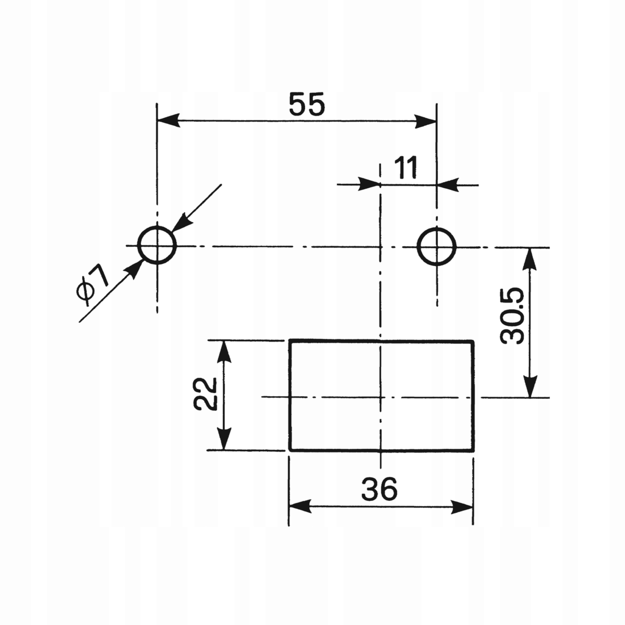 Универсальная задняя лампа Cobo 1008227