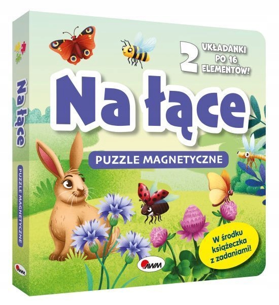 Na łące. Puzzle magnetyczne Opracowanie zbiorowe