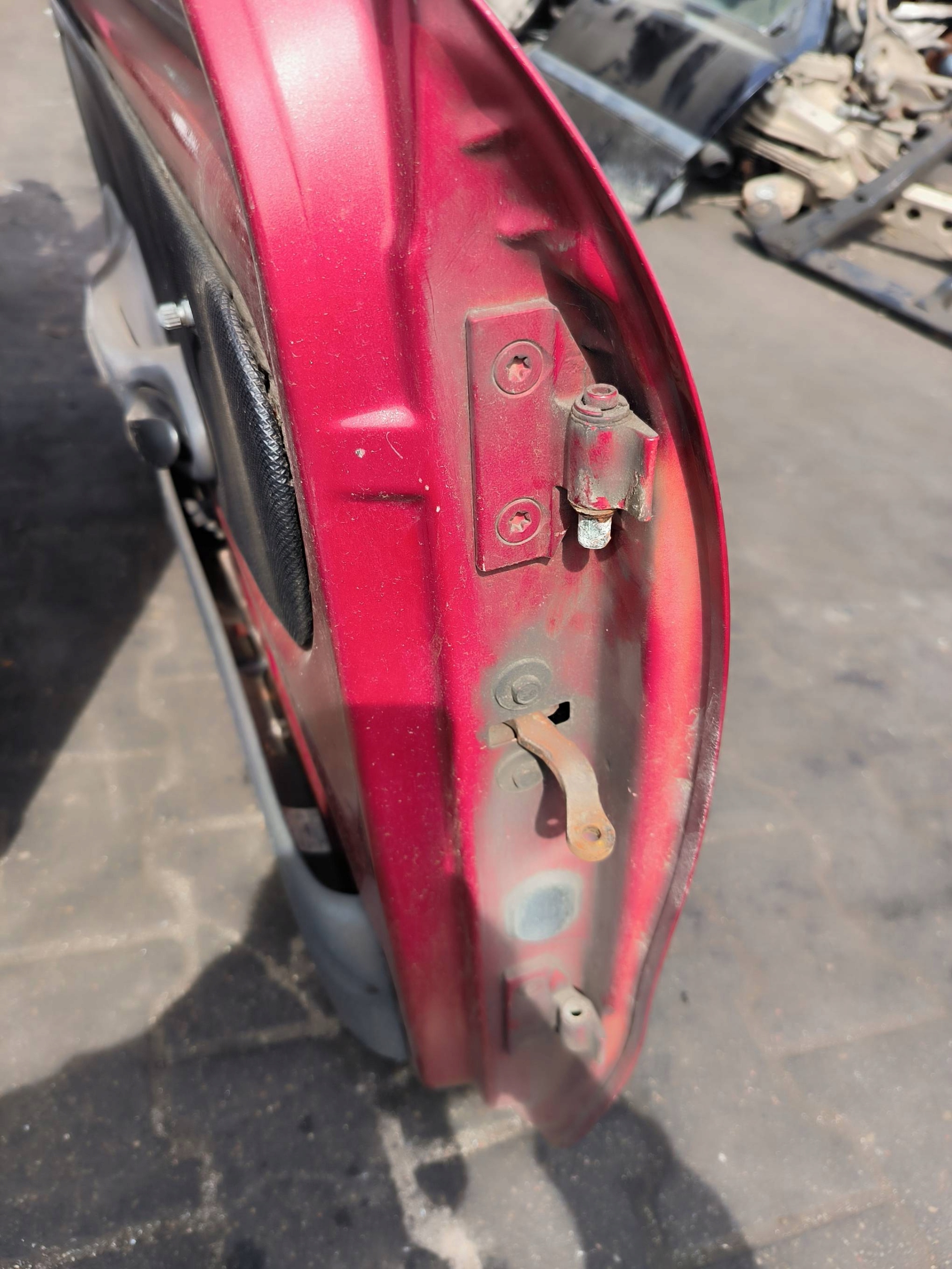 door left front red FIAT SEICENTO