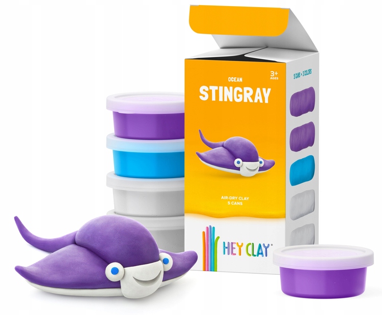 

Hey Clay Masa Plastyczna Płaszczka HCL50128 TMToys